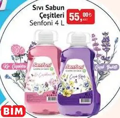 SENFONİ SIVI SABUN ÇEŞİTLERİ SENFONİ SIVI SABUN ÇEŞİTLERİ